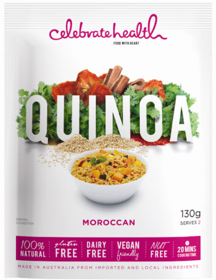 Celebrate Health Moroccan Quinoa